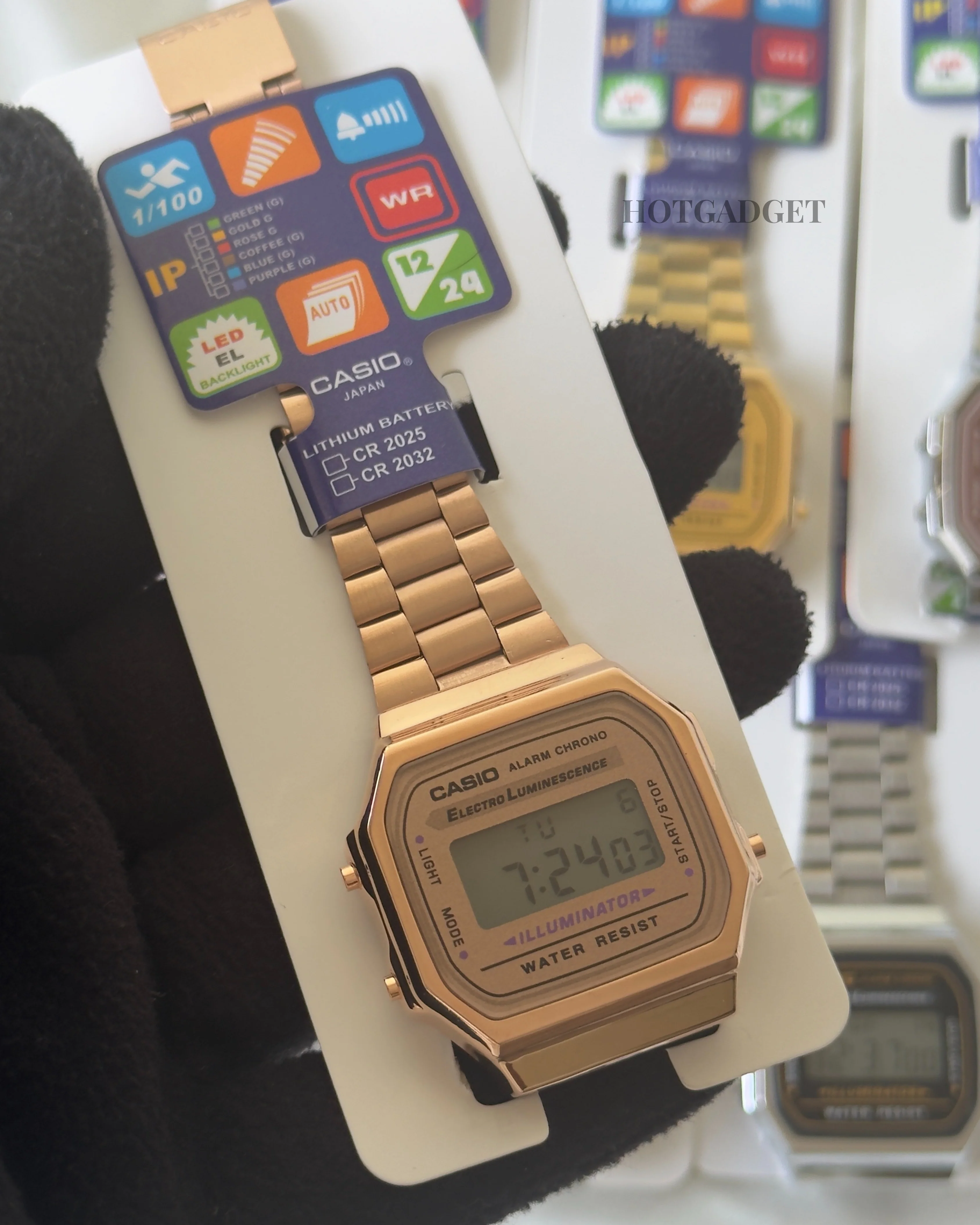 Vintage A168 Unisex (Digital Watch) - Image 3